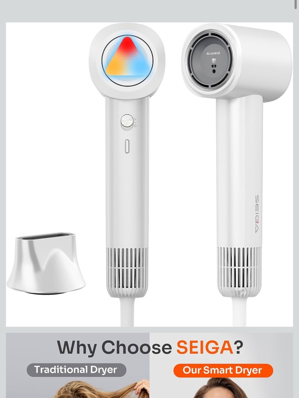 Brand new Smart Hair Dryer - White